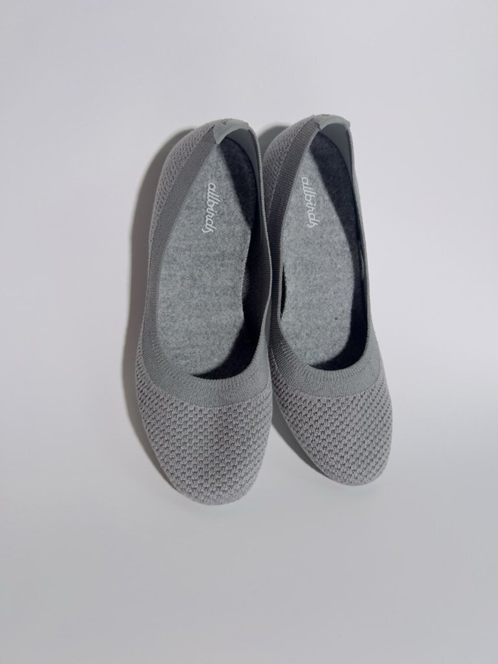 Allbirds Tree Breezers Women’s Size 7 Gray Knit Flats - Picture 2 of 12